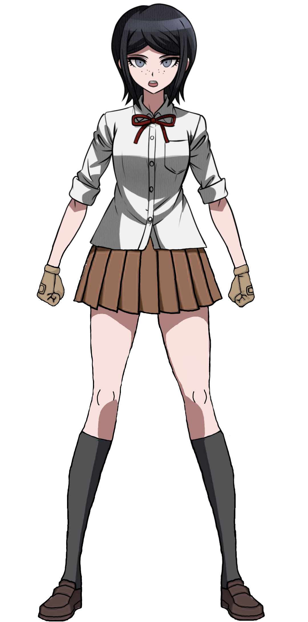 Mukuro Ikusaba Full Body Sprite By Hanma Kun On Deviantart