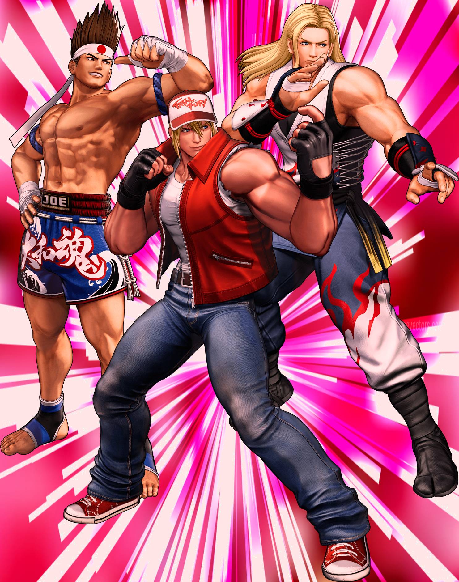 Personagens da fatal fury e kof by Cocaoarts on DeviantArt