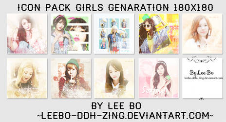 Icon Pack Graphics~Girl Genaration~By Lee Bo