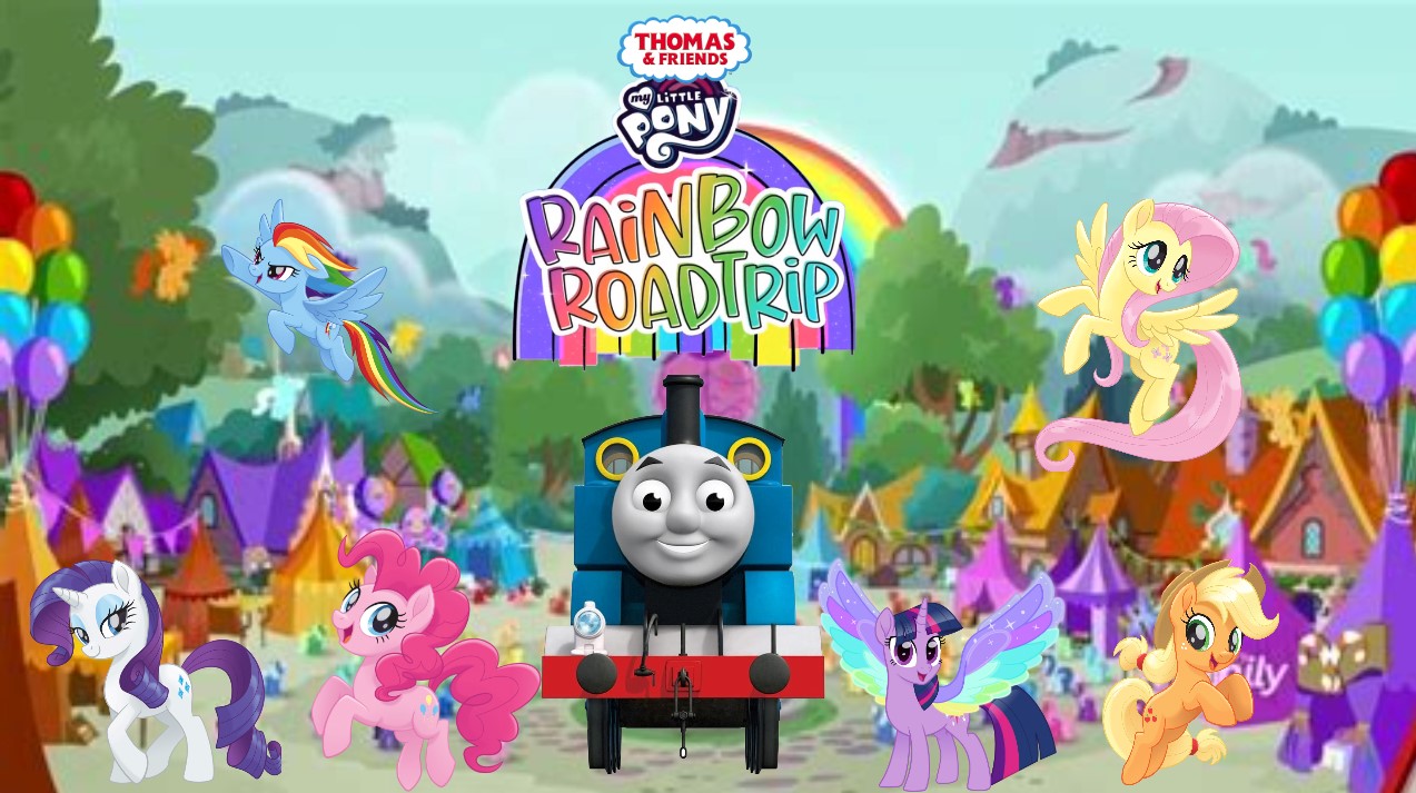 Thomas And Friends My Little Pony Rainbow Roadtrip By 22Tjones On thomas-and-friends-my-little-pony-rainbow-roadtrip-by-22tjones-on