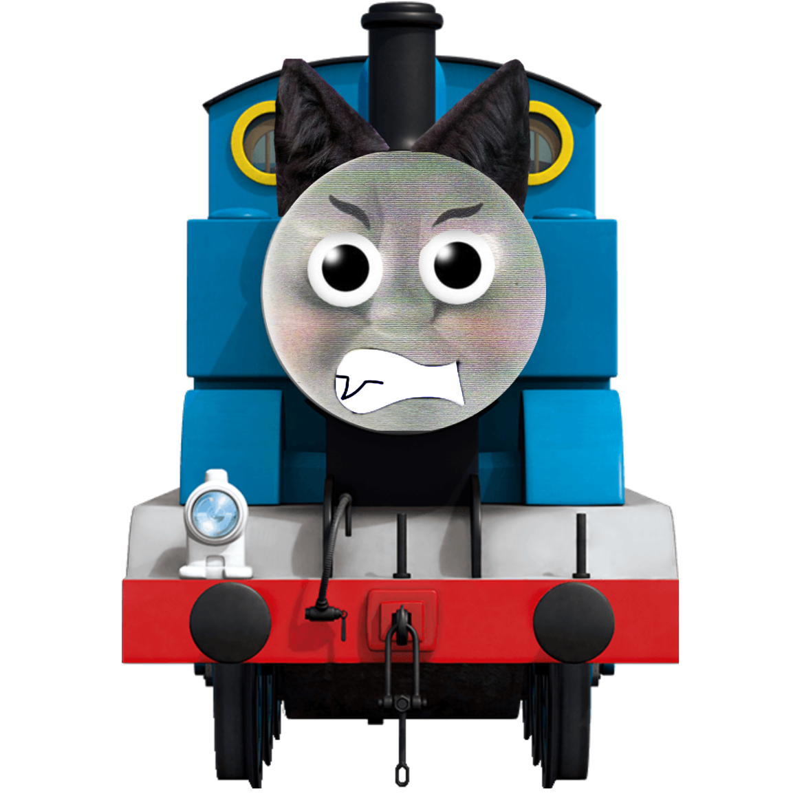 Thomas The Were-Engine Angry Vector 2 by 22Tjones on DeviantArt