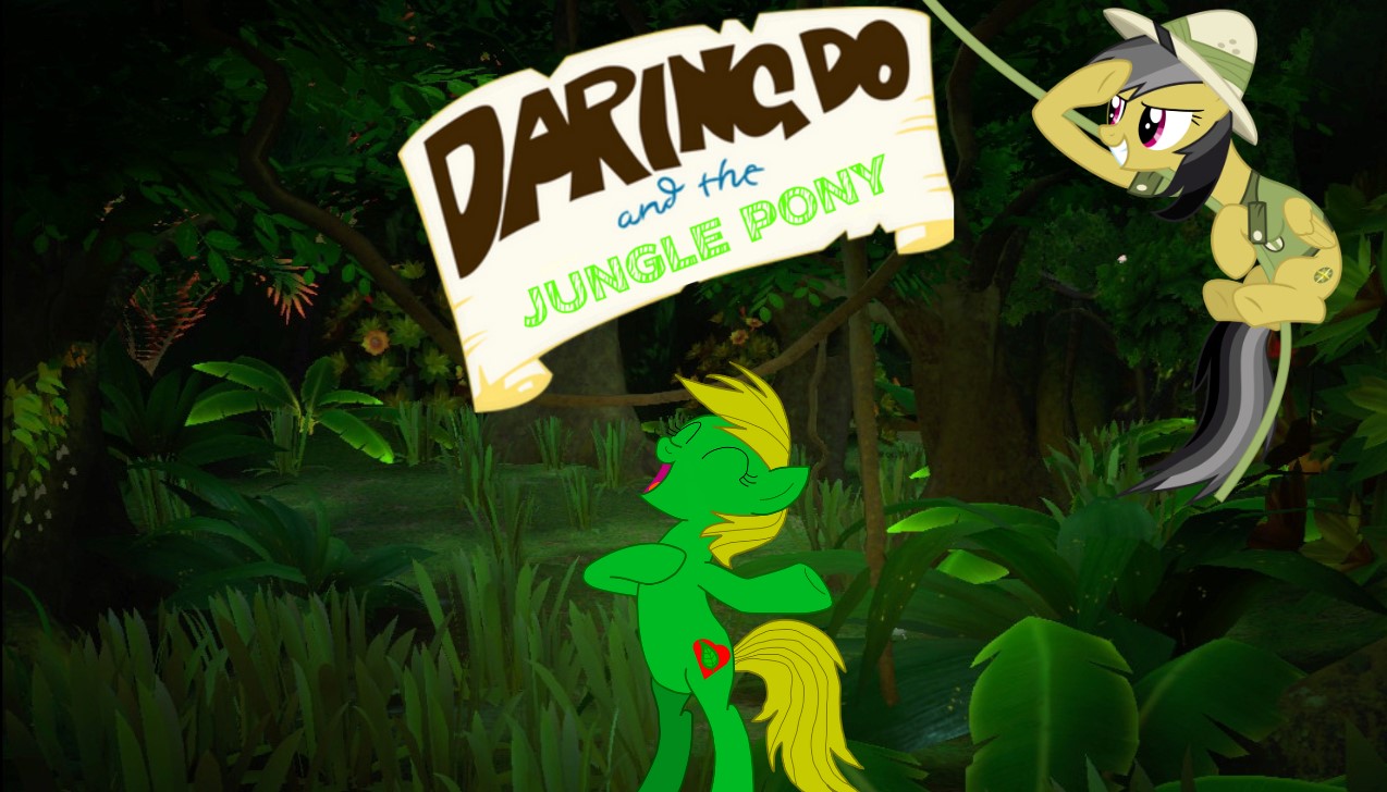 Daring Do Deviantart Daring Do And The Jungle Pony by 22Tjones on DeviantArt