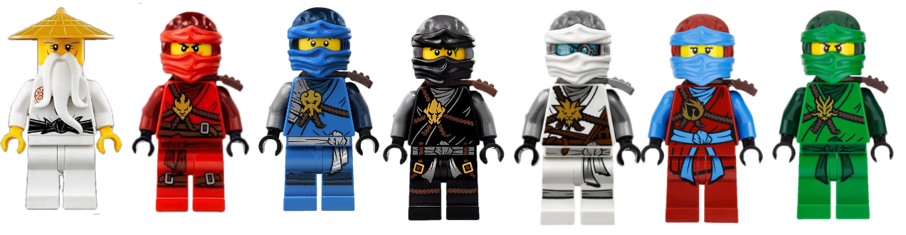 Lego ninjago day of the hot sale departed minifigures
