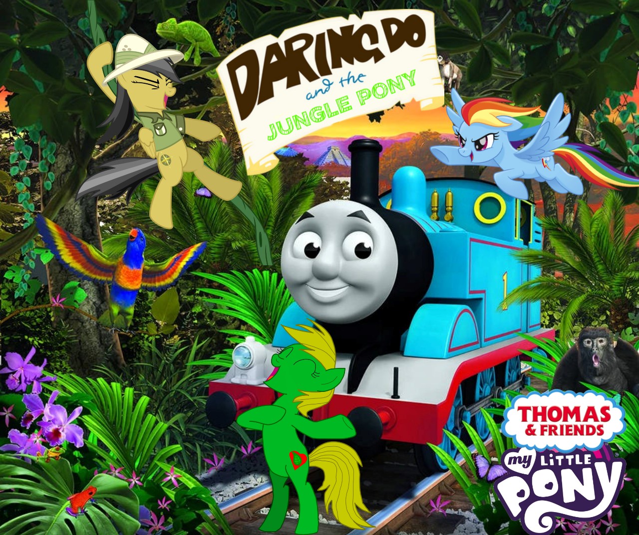 Daring Do Deviantart TAF/ MLP Daring Do And The Jungle Pony V2 by 22Tjones on DeviantArt