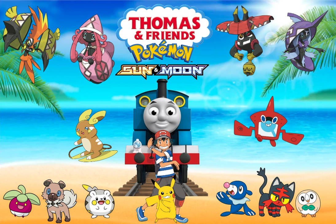 Thomas And Friends/Pokemon Sun And Moon by 22Tjones on DeviantArt