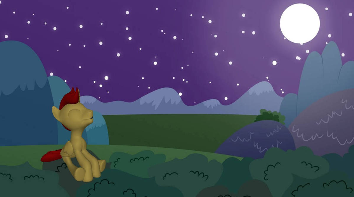 Pony Me Howling At The Moon by 22Tjones on DeviantArt
