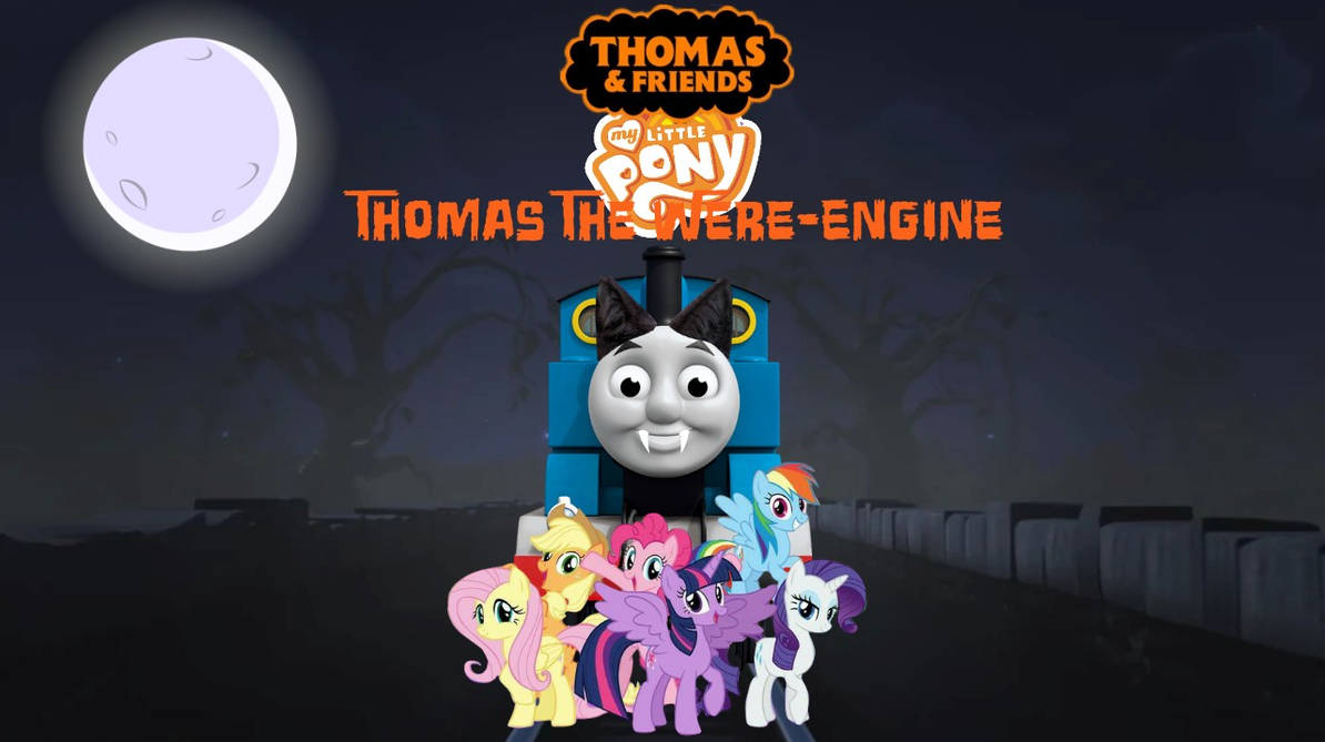 TAF MLP Thomas The Were-Engine 2 by 22Tjones on DeviantArt