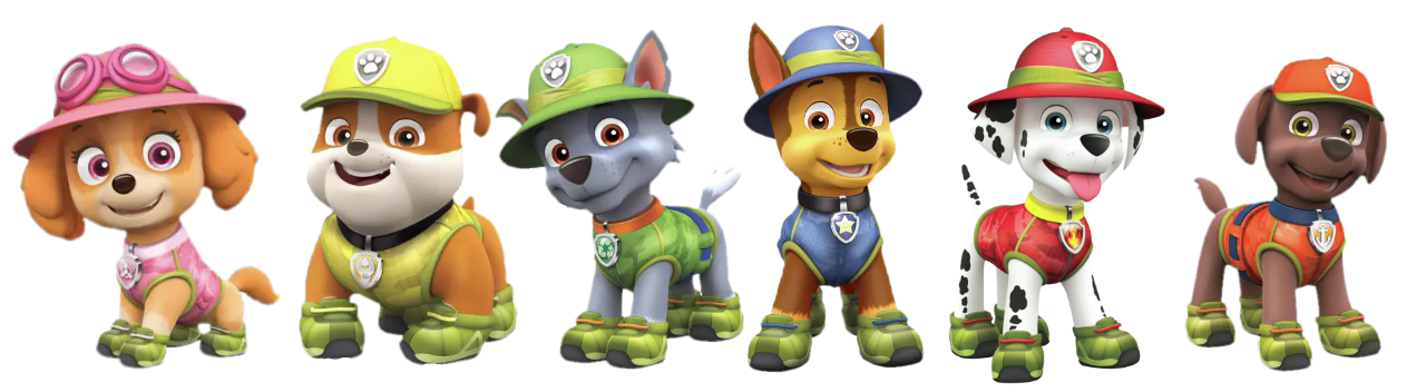 Jungle pup paw patrol clearance