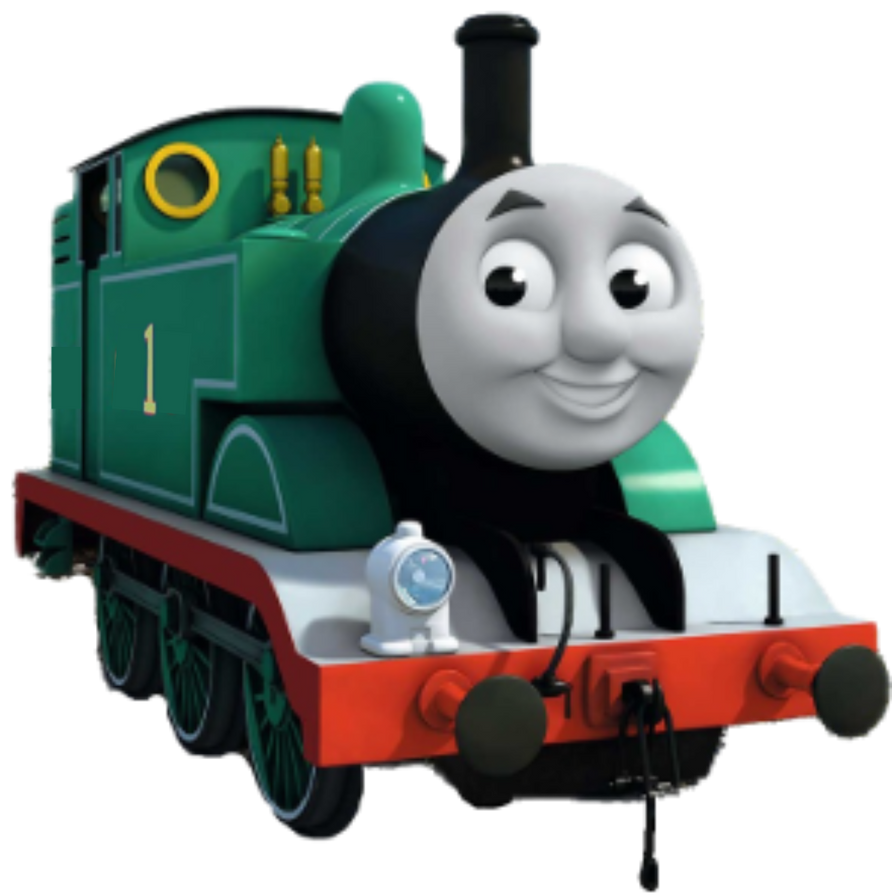 The green train in thomas the tank hot sale engine