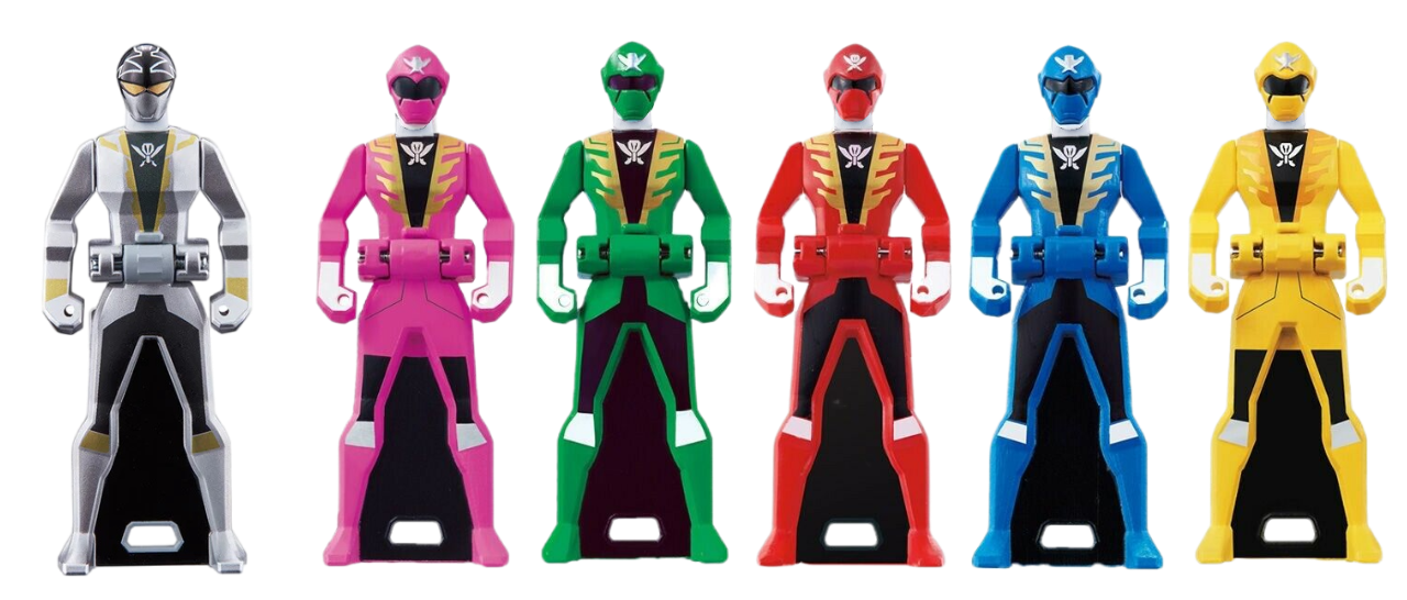 Kaizoku Sentai Gokaiger Ranger Keys by 22Tjones on DeviantArt