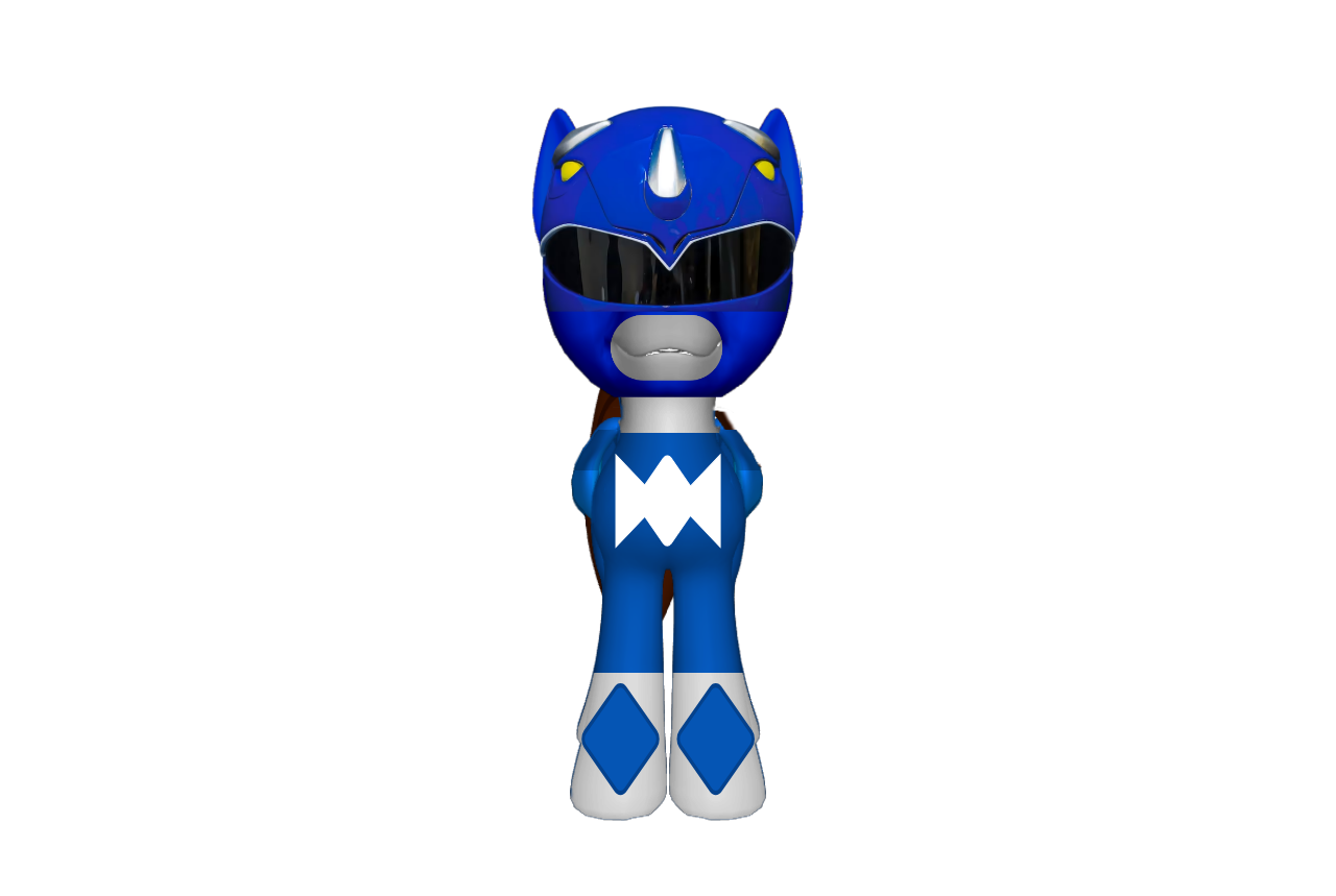 Blue (BlueMario11) As The Blue Ranger by 22Tjones on DeviantArt