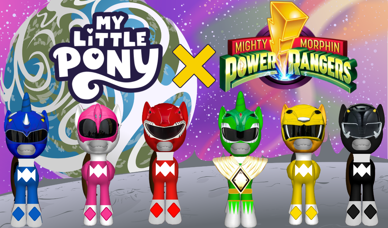 My Little Pony X Mighty Morphin Power Rangers by 22Tjones on DeviantArt