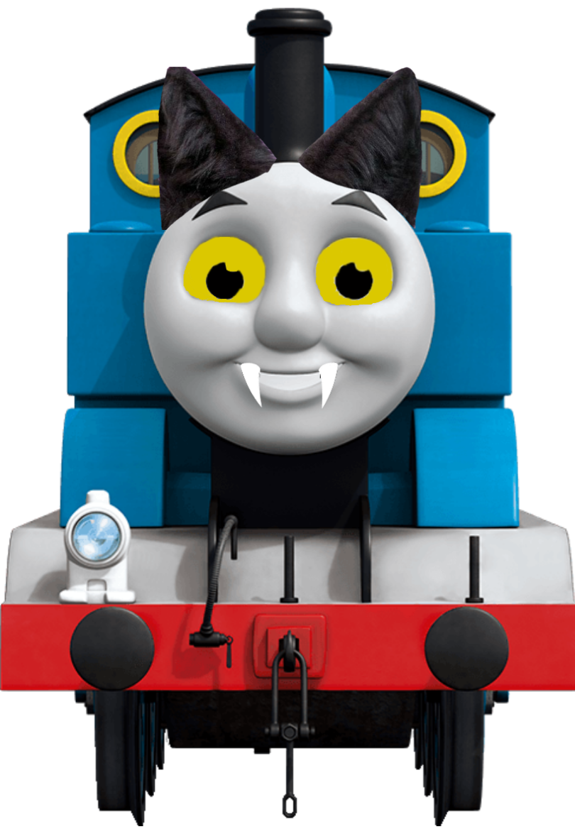 Yellow Thomas Engine Thomas The Were-Engine With Yellow Eyes by 22Tjones on DeviantArt