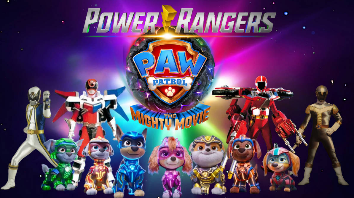 Power Rangers PAW Patrol The Mighty Movie Poster by 22Tjones on DeviantArt