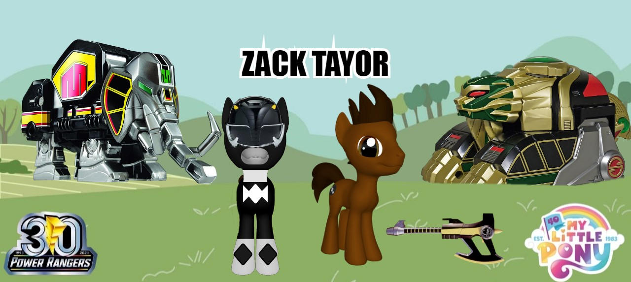 Mlp Jason Pony Zack Taylor (MMPR X MLP) by 22Tjones on DeviantArt