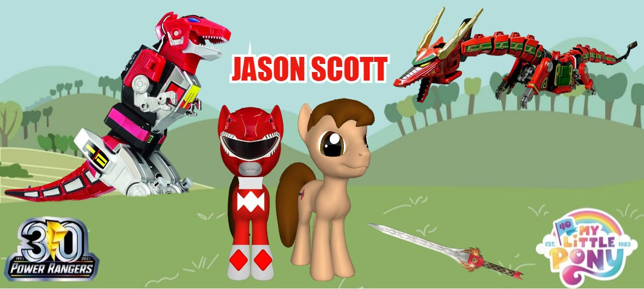 Mlp Jason Pony Jason Scott (MMPR X MLP) by 22Tjones on DeviantArt