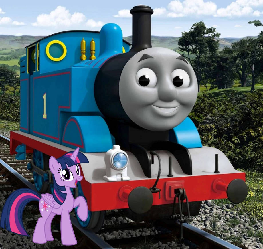 Thomas And Twilight Sparkle By 22Tjones On DeviantArt thomas-and-twilight-sparkle-by-22tjones-on-deviantart