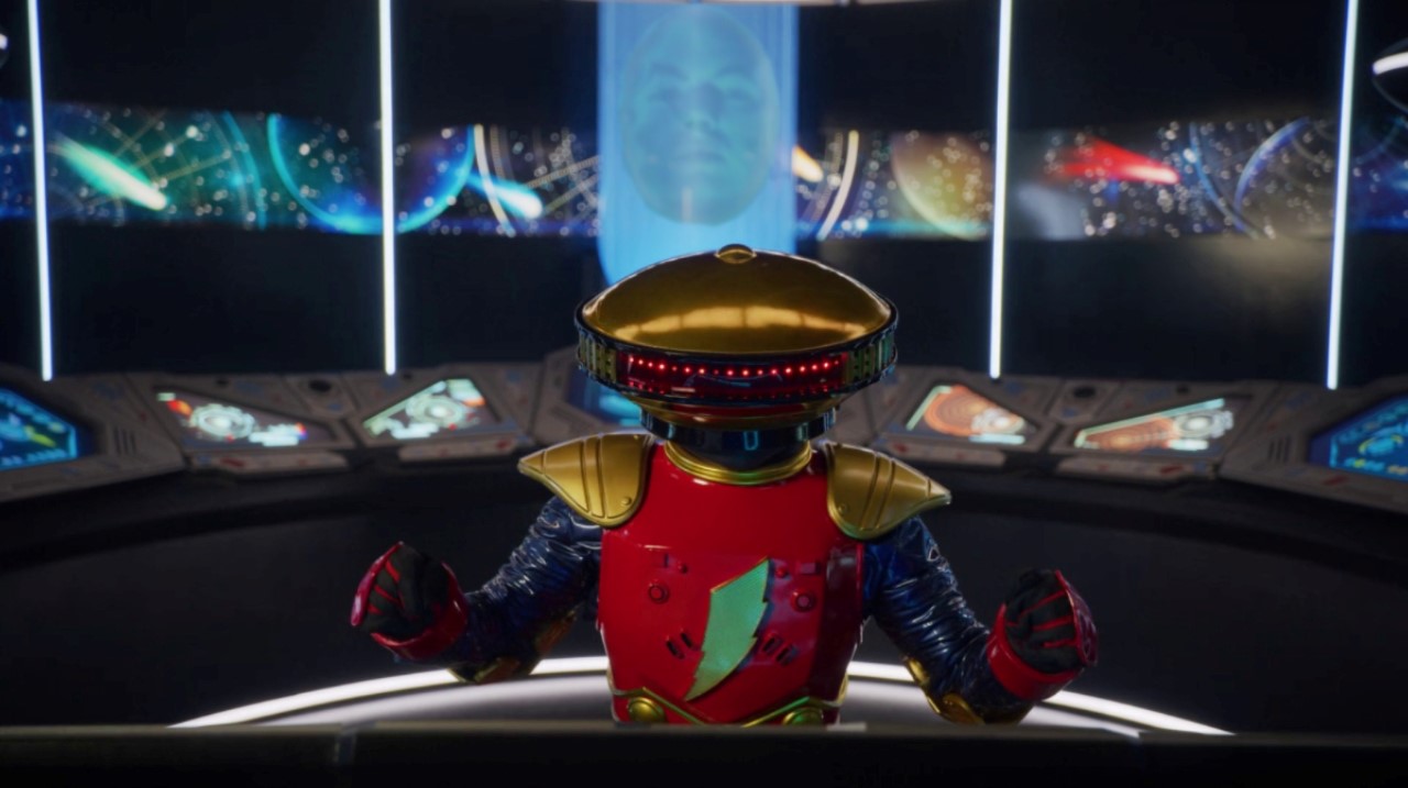 Alpha 9 With Zordon In Command Center by 22Tjones on DeviantArt