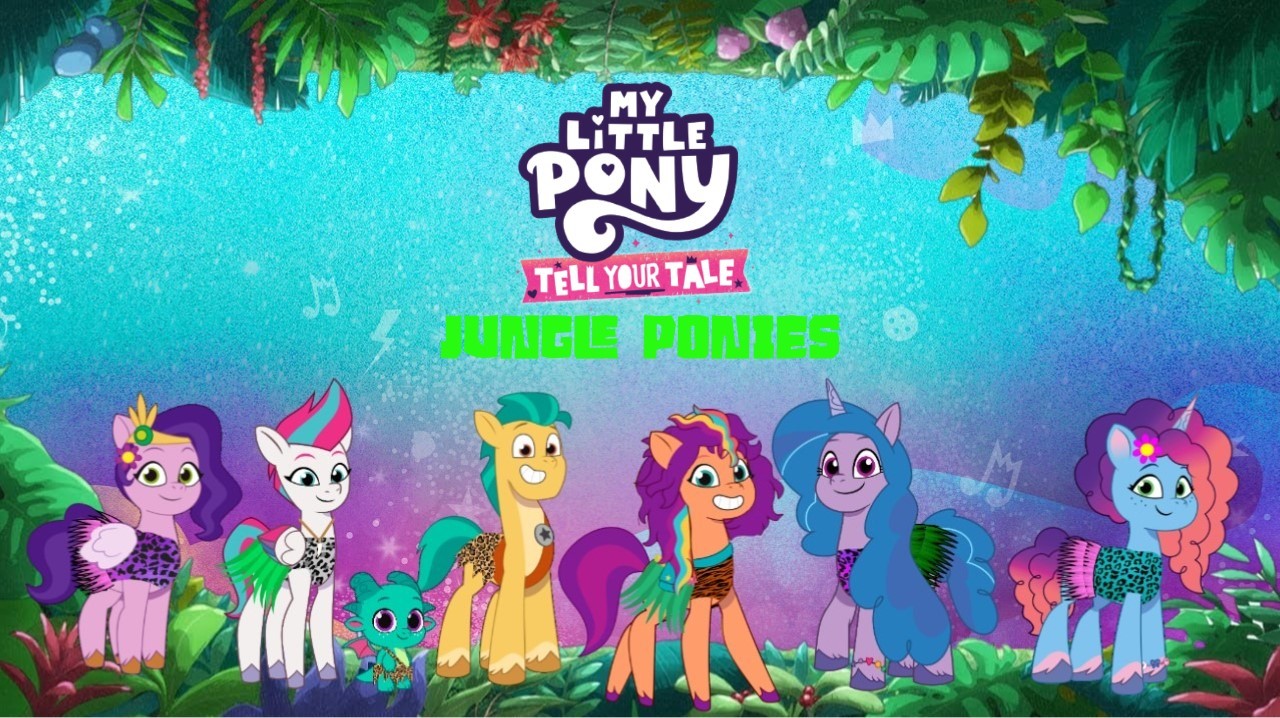 Up Tale Deviantart My Little Pony Tell Your Tale Jungle Ponies by 22Tjones on DeviantArt