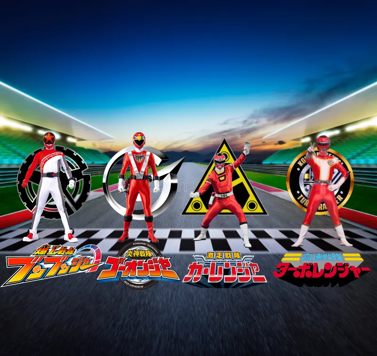 The Racer Super Sentai by 22Tjones on DeviantArt