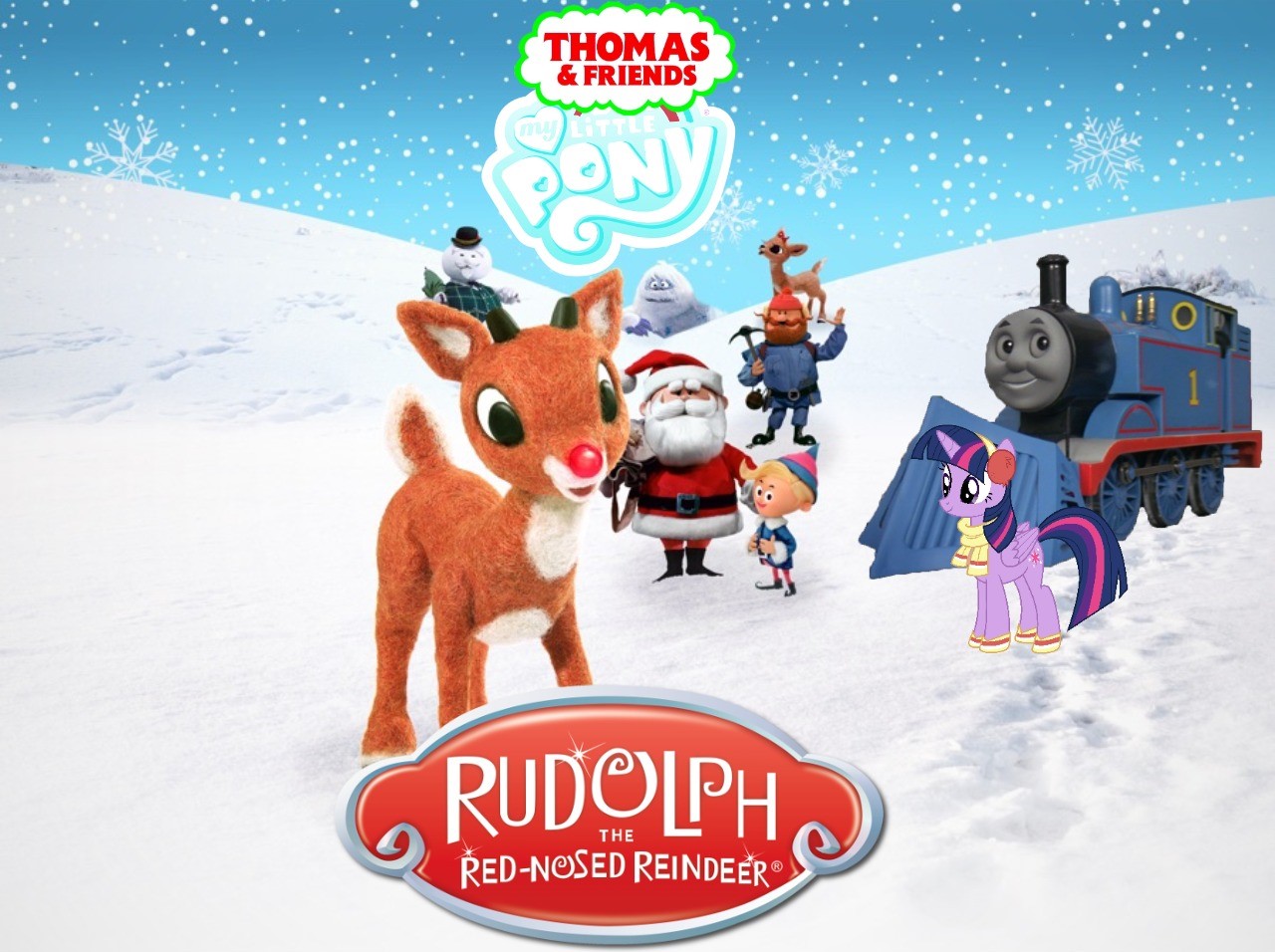 TAF MLP Rudolph The Red Nosed Reindeer by 22Tjones on DeviantArt