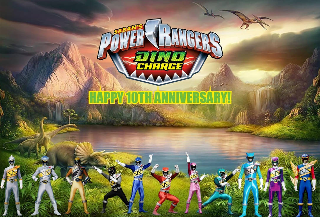 Power Rangers Dino Charge 10th Anniversary by 22Tjones on DeviantArt