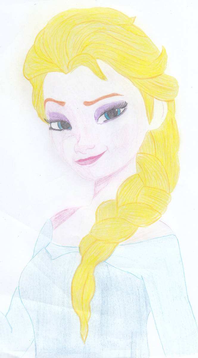 Elsa (color) by Lasconi on DeviantArt