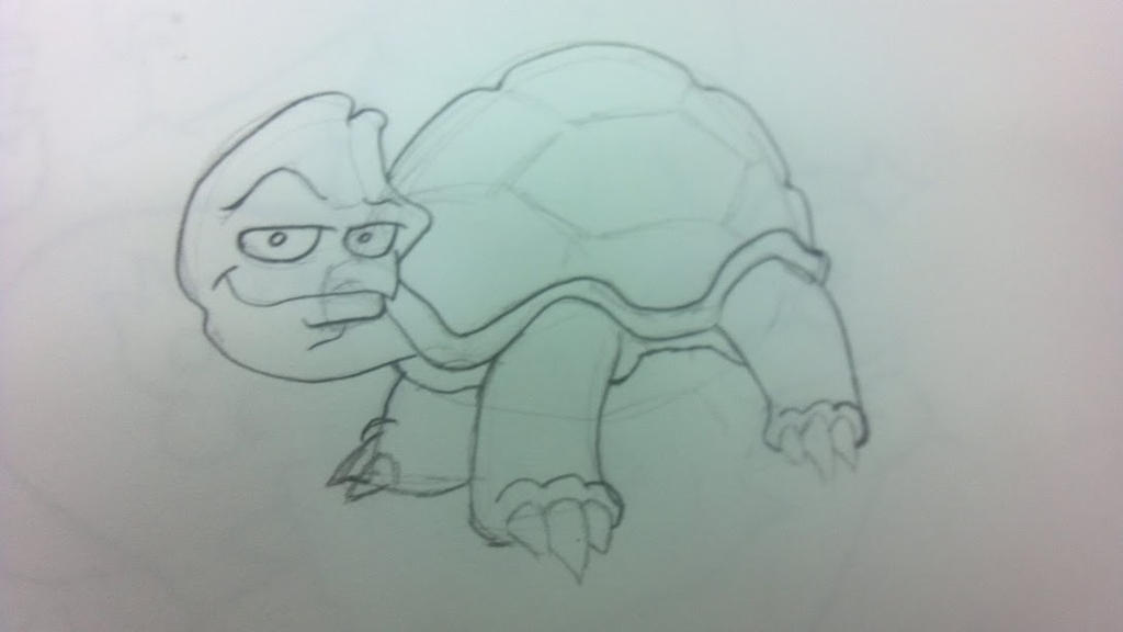 Original Turtle Sketch