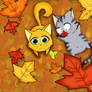 Autumn Cats