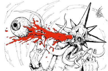 Occular Discharge by nicktheartisticfreak