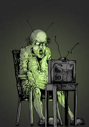 Static Zombie by nicktheartisticfreak