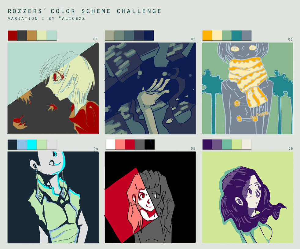 Color Scheme Meme by Pich-Hana on DeviantArt
