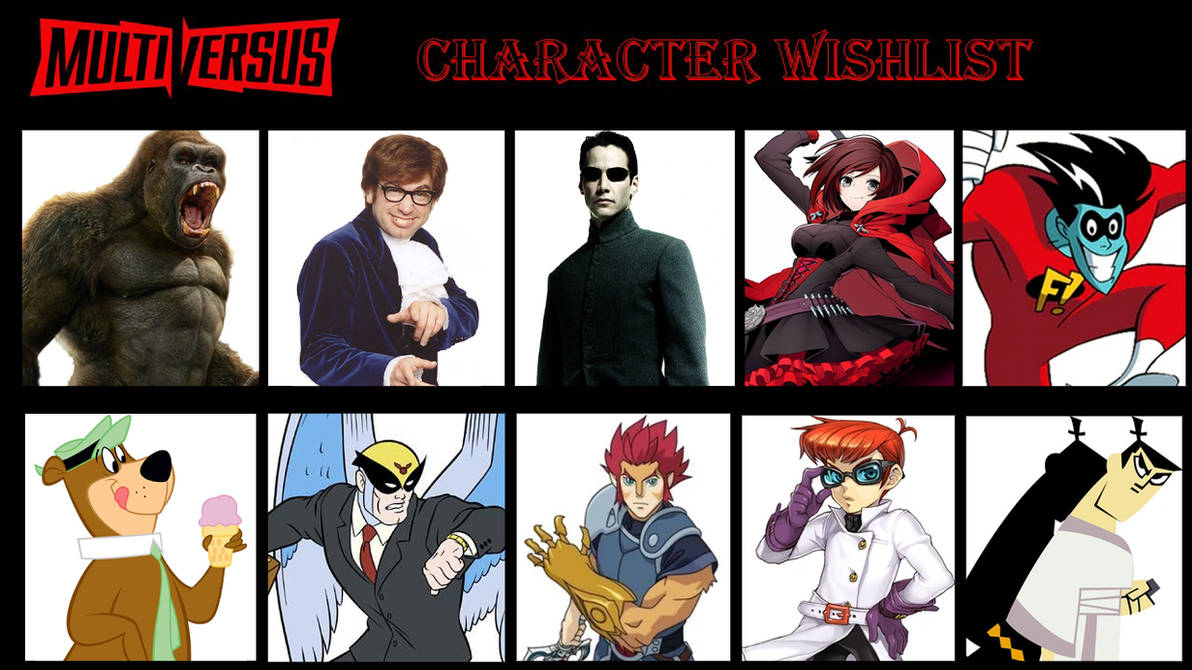 My Top Ten MultiVersus Character Wishlist by KCruzer on DeviantArt