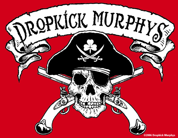 Dropkick Murphys Pirate Skull