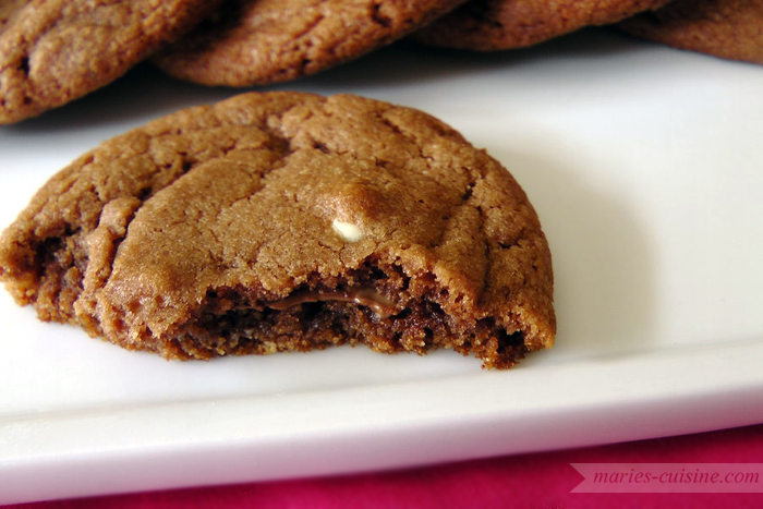 Nutella Double Choco Chip Cookies 1