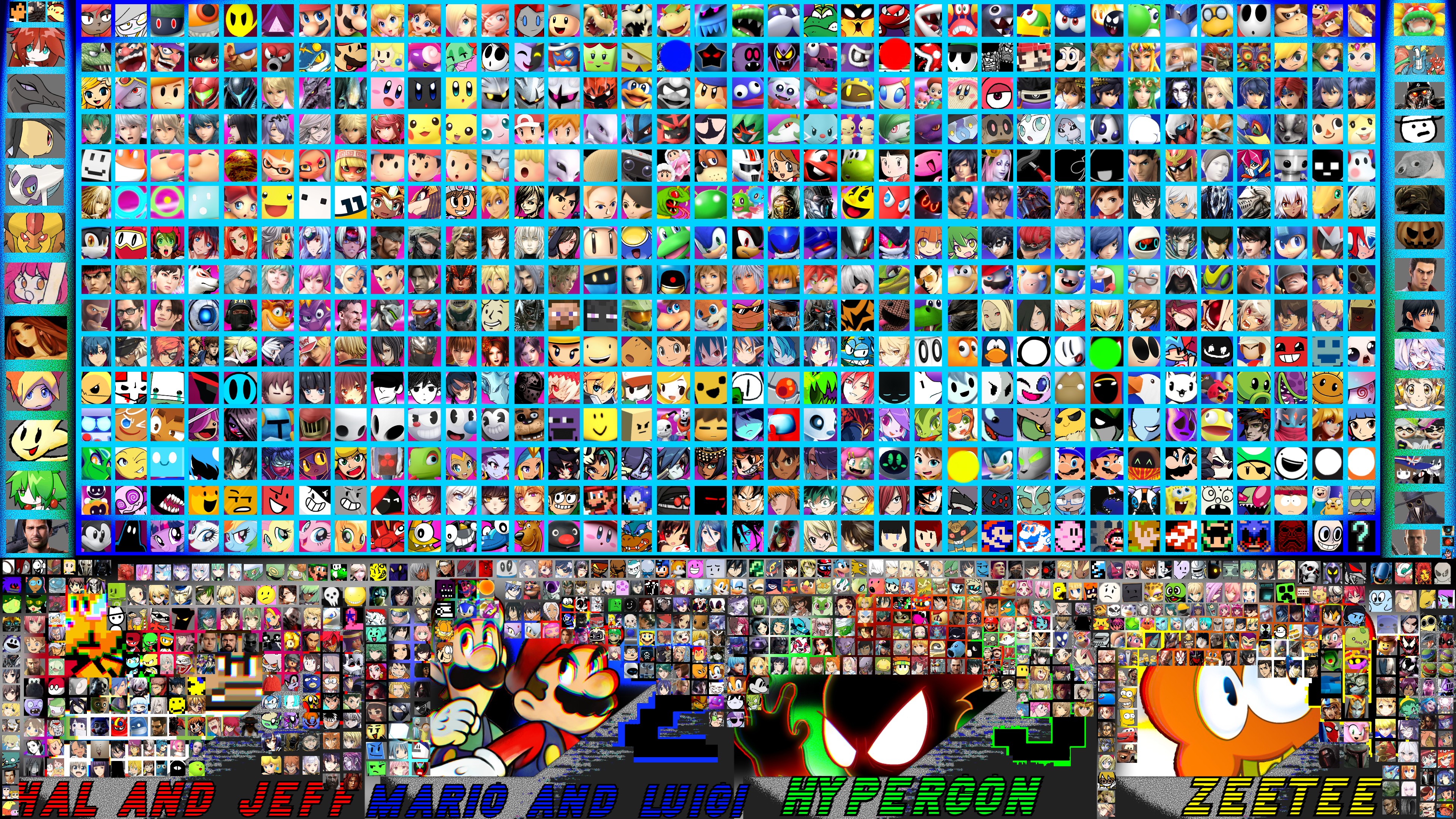 37 Roster Deviantart Smash Neon Fighter Roster Revamp by kjbo8 on DeviantArt