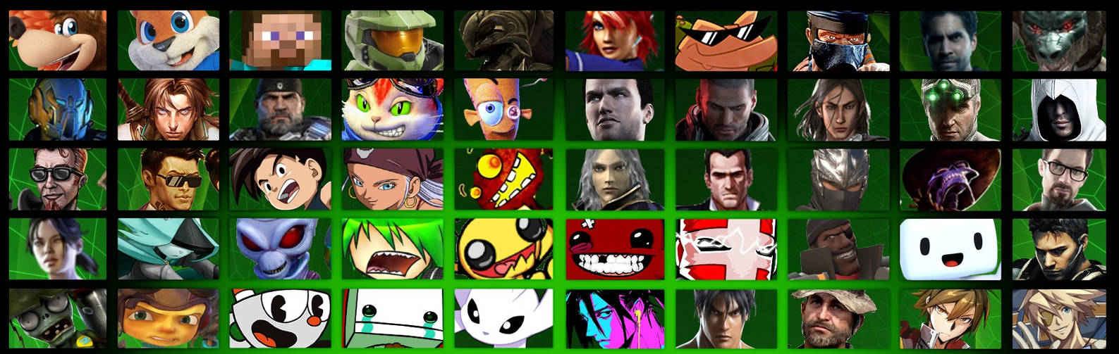 Xbox All Stars Roster Prediction by kjbo8 on DeviantArt