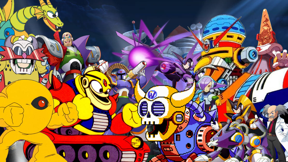 Mega Man Bosses by kjbo8 on DeviantArt