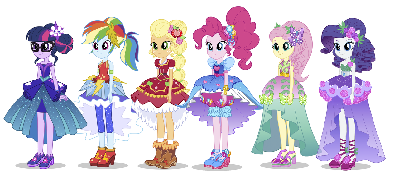 Main Six: Crystal Gala Dresses
