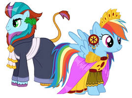 Rainu (Rainbow Dash X Danu)