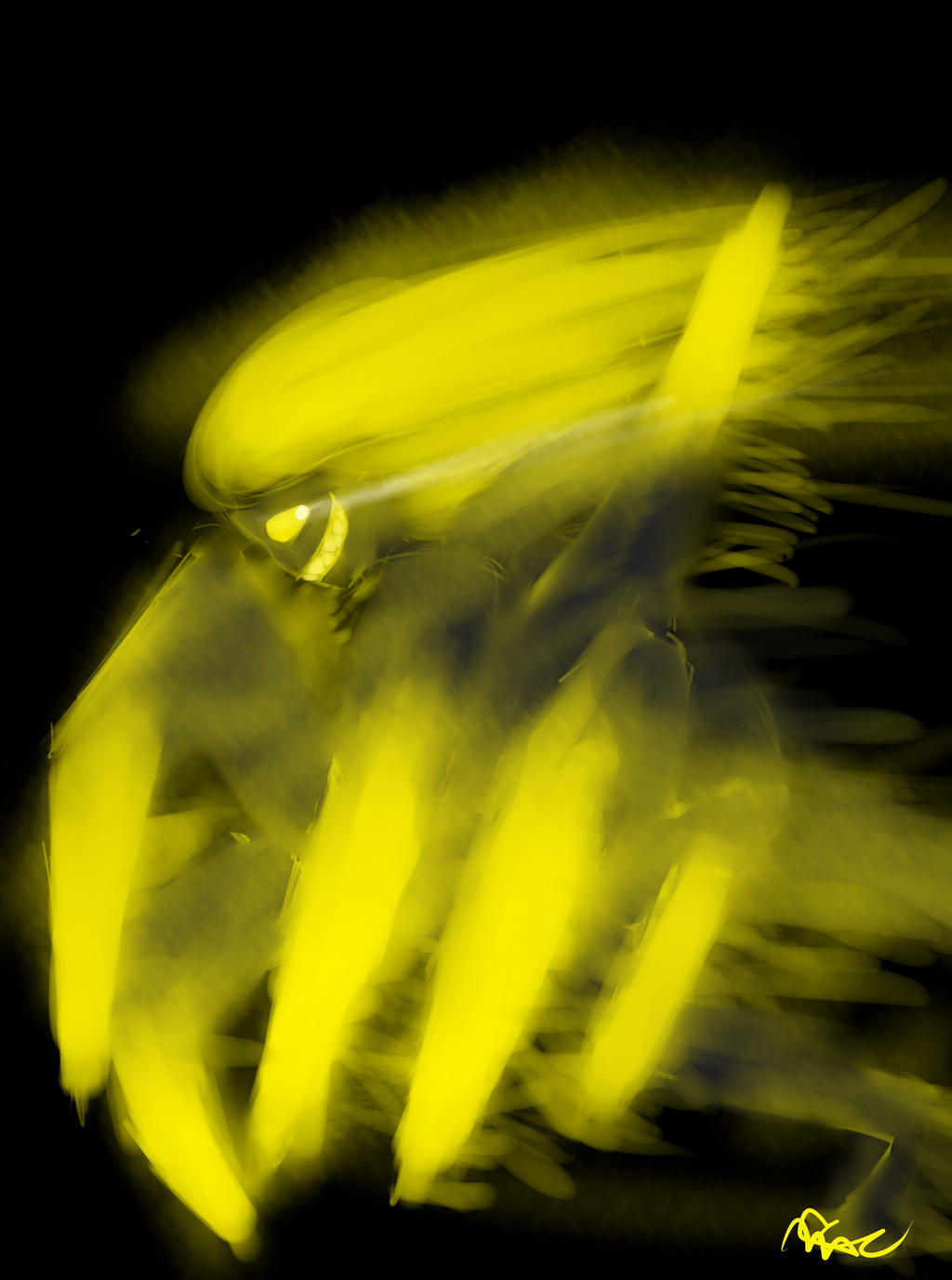 Shadow Running Deviantart neon shadow running by KuroiUsagiBr on DeviantArt