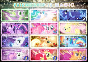 Friendship is Magic Tag Wall 2