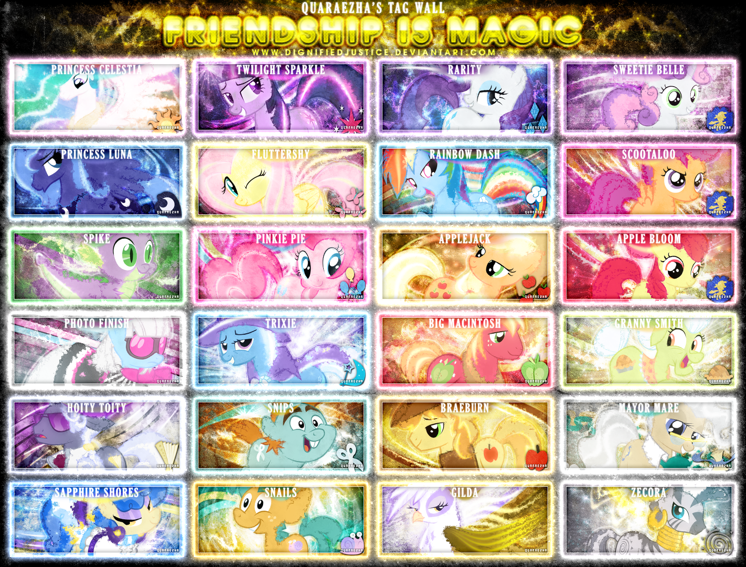 Friendship is Magic Tag Wall 4