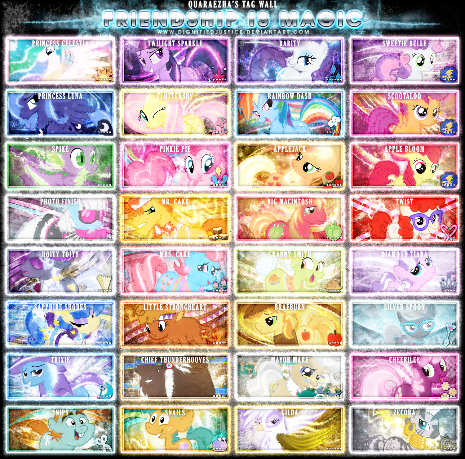 Friendship is Magic Tag Wall 5