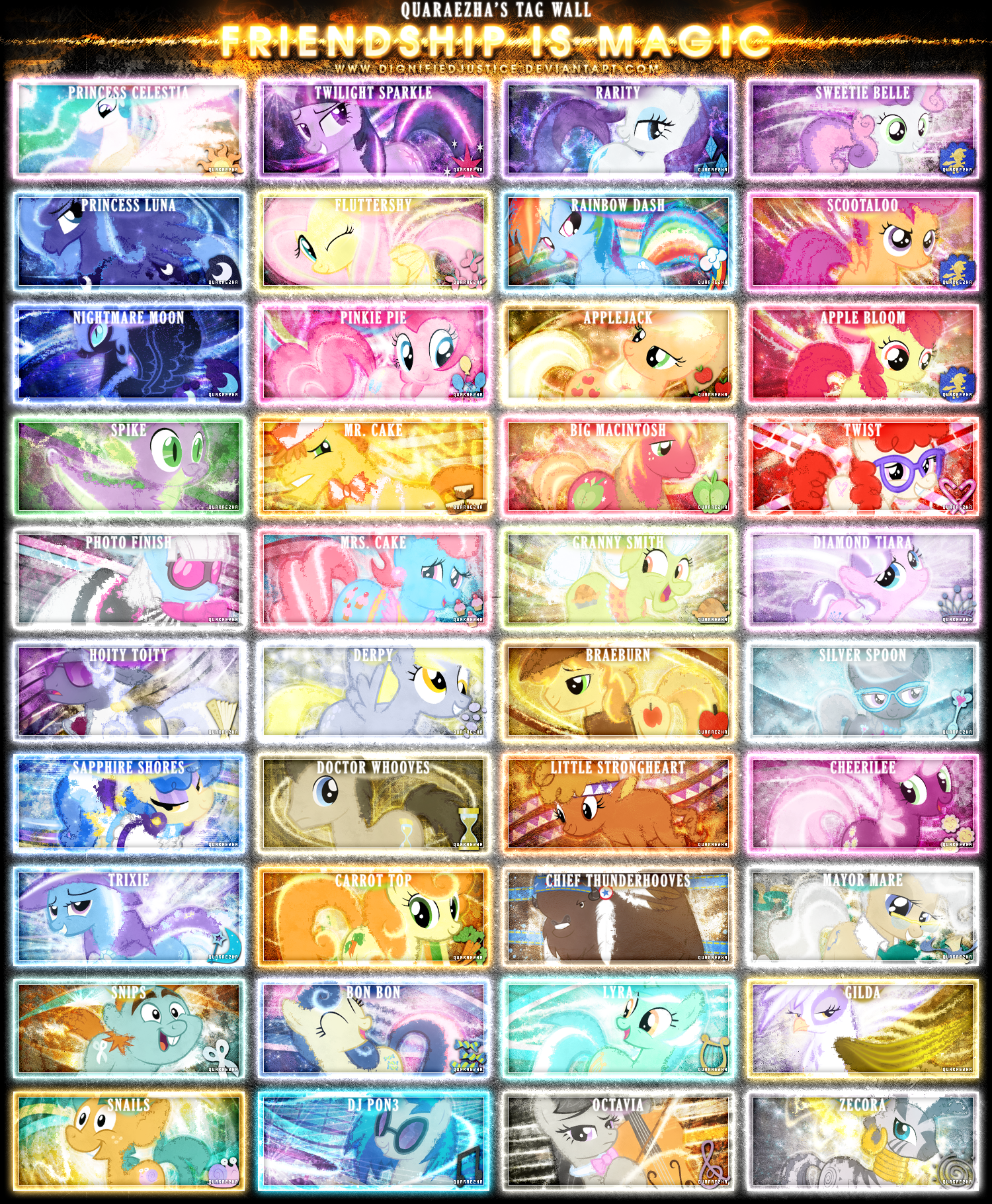 Friendship is Magic Tag Wall 6