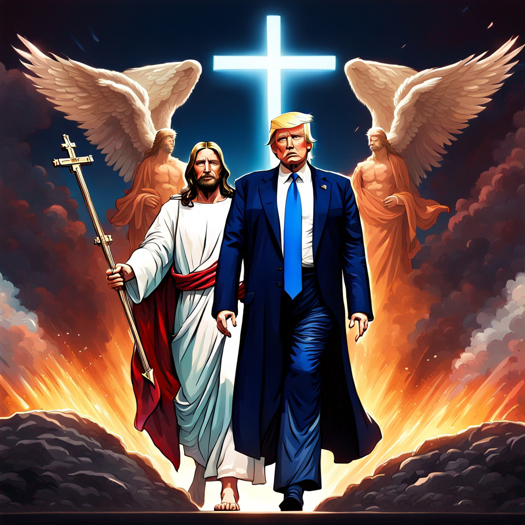 Catholic Trump Jesus The Theological Conflict Over AI Iconography