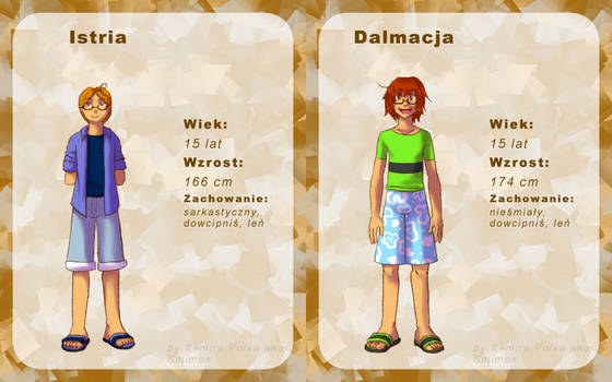 [APH] Istria and Dalmatia OC cards