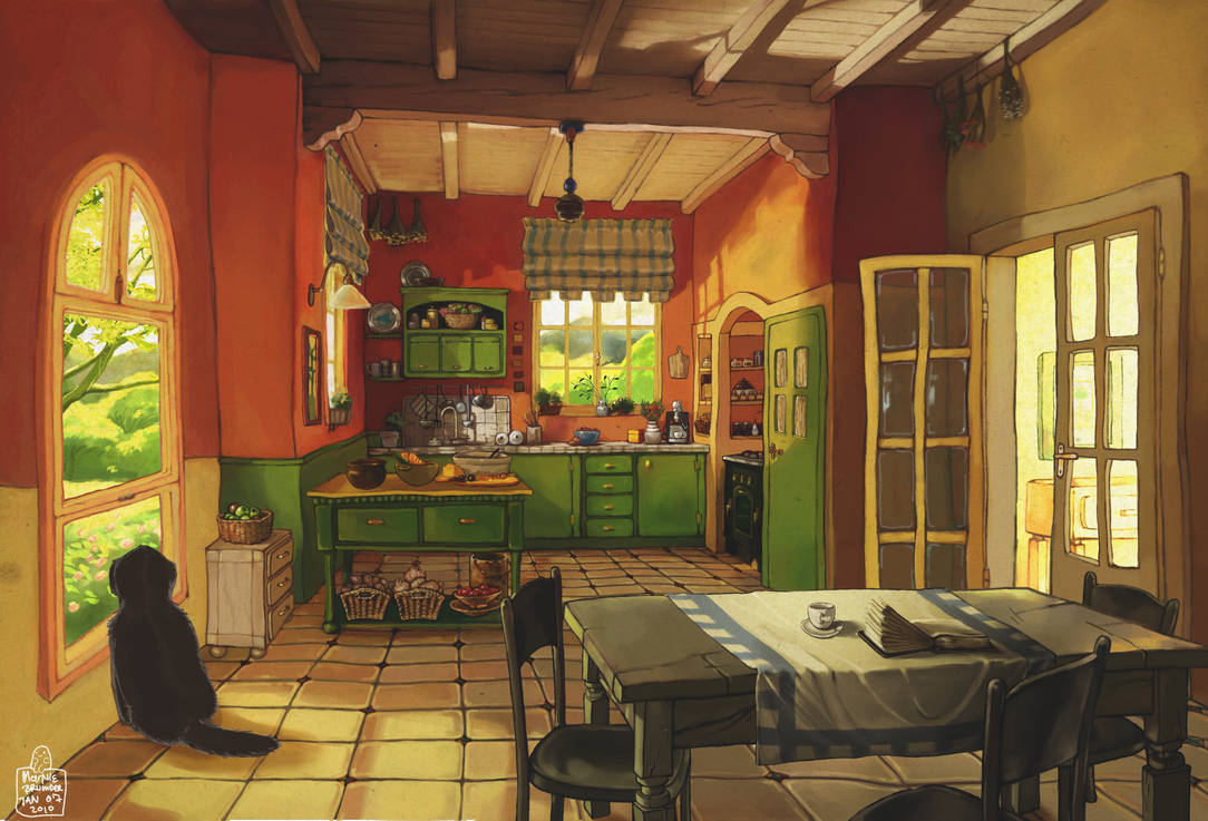 Kitchen by Awesome-Deviant-Name on DeviantArt