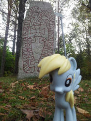 Derpy rune stone small size