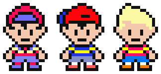 Mother Main Character Sprites